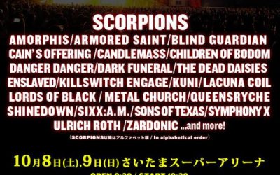 ENSLAVED CONFIRMED FOR TOKYO, JAPAN!