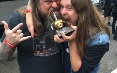 WE WON METAL HAMMERS GOLDEN GOD AWARDS!