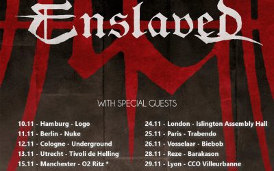 We’re happy to announce support acts for our upcoming European tour!