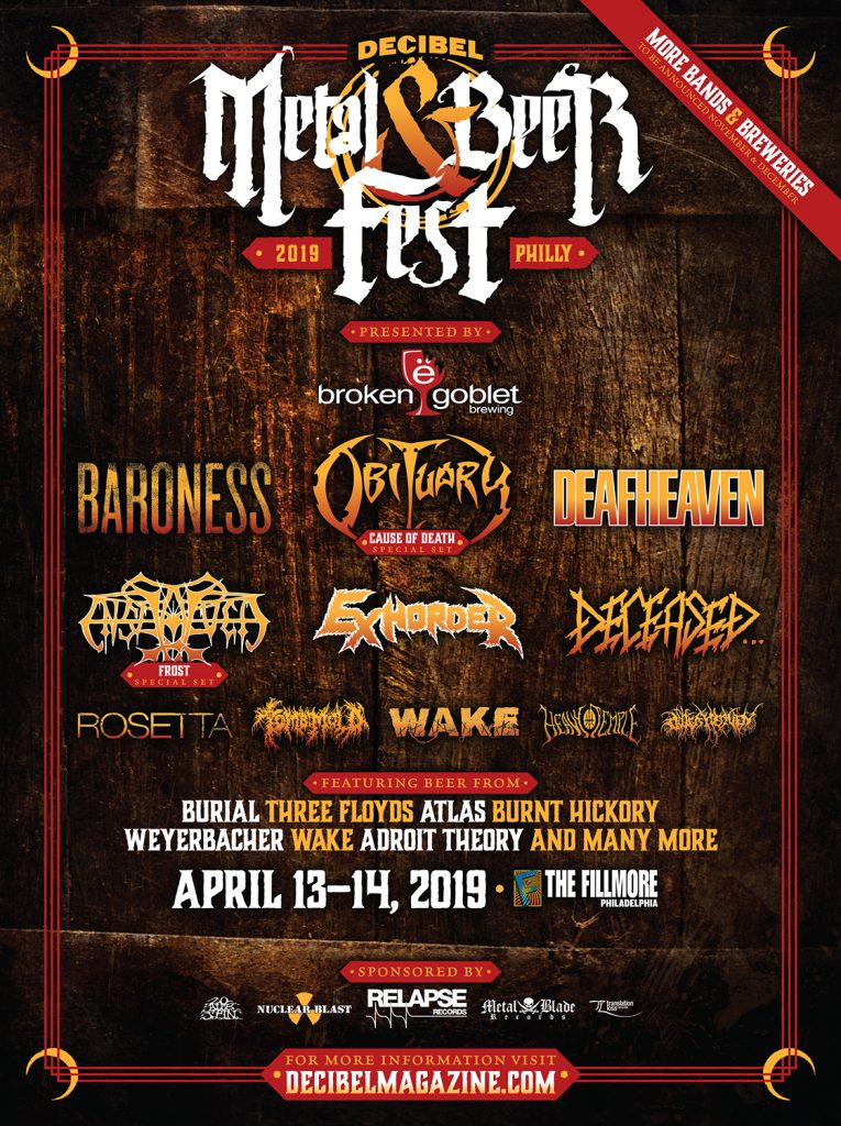 Enslaved will play special "Frost" set at Decibel's Metal & Beer Fest
